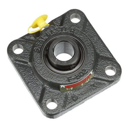 Regal Beloit Flange Block Bearing; 4 Bolt Square Flange Block; 3/4 in. Bore; 3-1/2 in. Bolt Circle Diameter SF-12